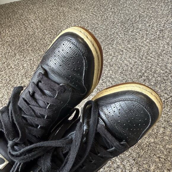 NNIKE 2014 DUNK SKY HI BLACK LEATHER SNAKE GS HIDDEN WEDGE Y2K Sneakers 6.5 - Picture 9 of 14